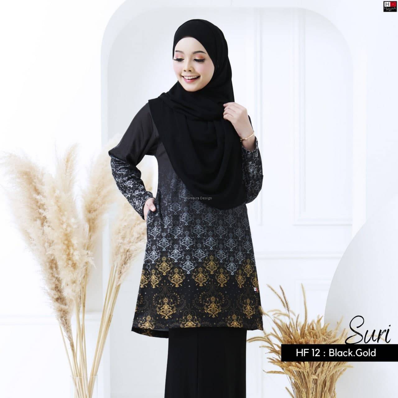 pola t shirt muslimah